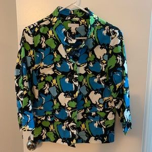 Charter Club Canvas Blazer